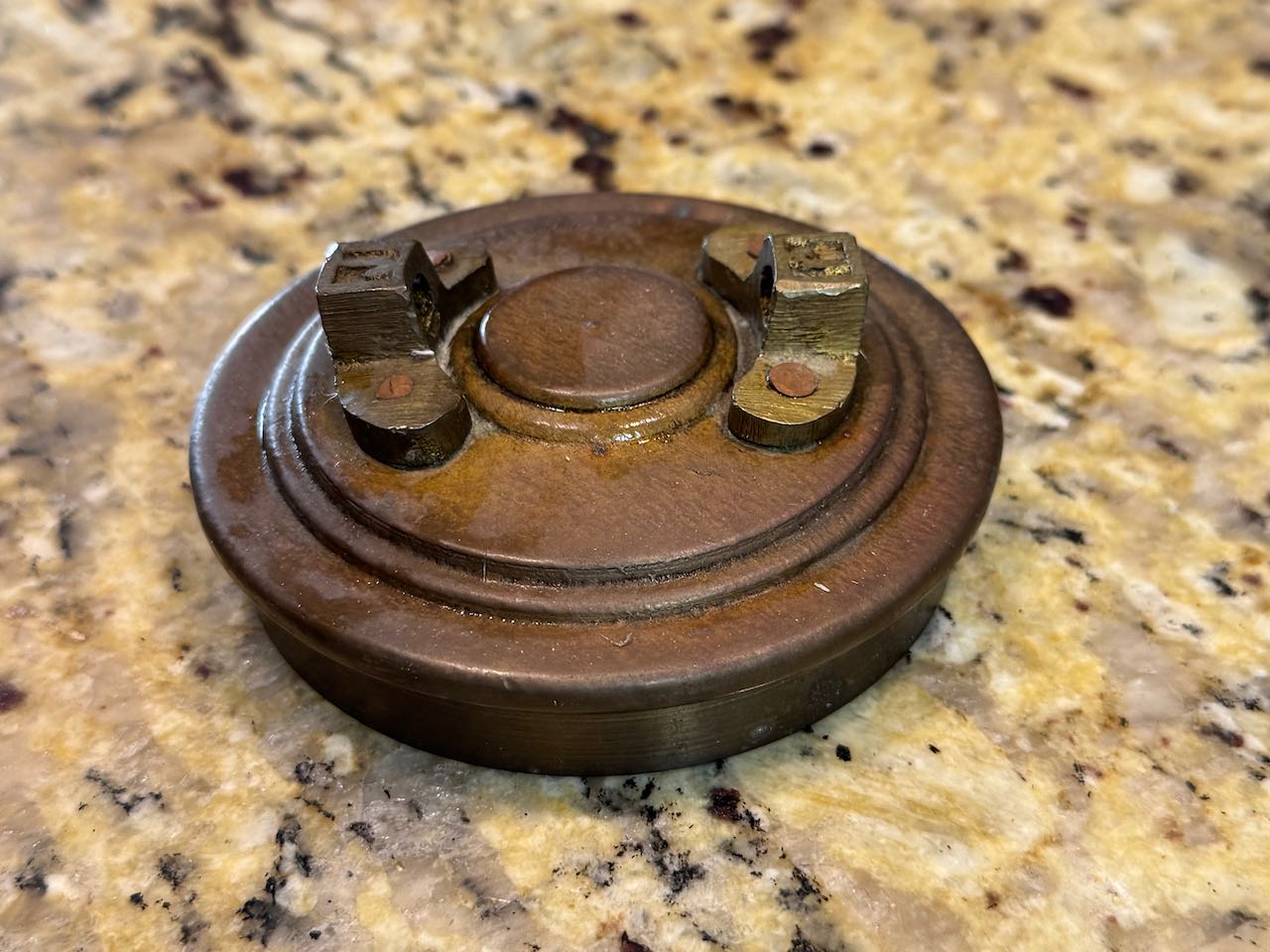 Antique Brass Water Jug Screw-top Lid