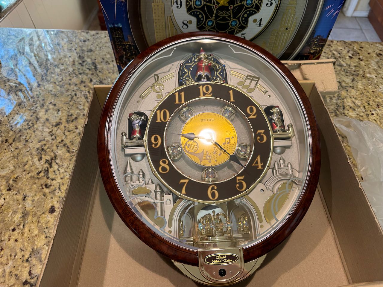 Seiko Melodies In Motion Collectors Edition Wall Clock