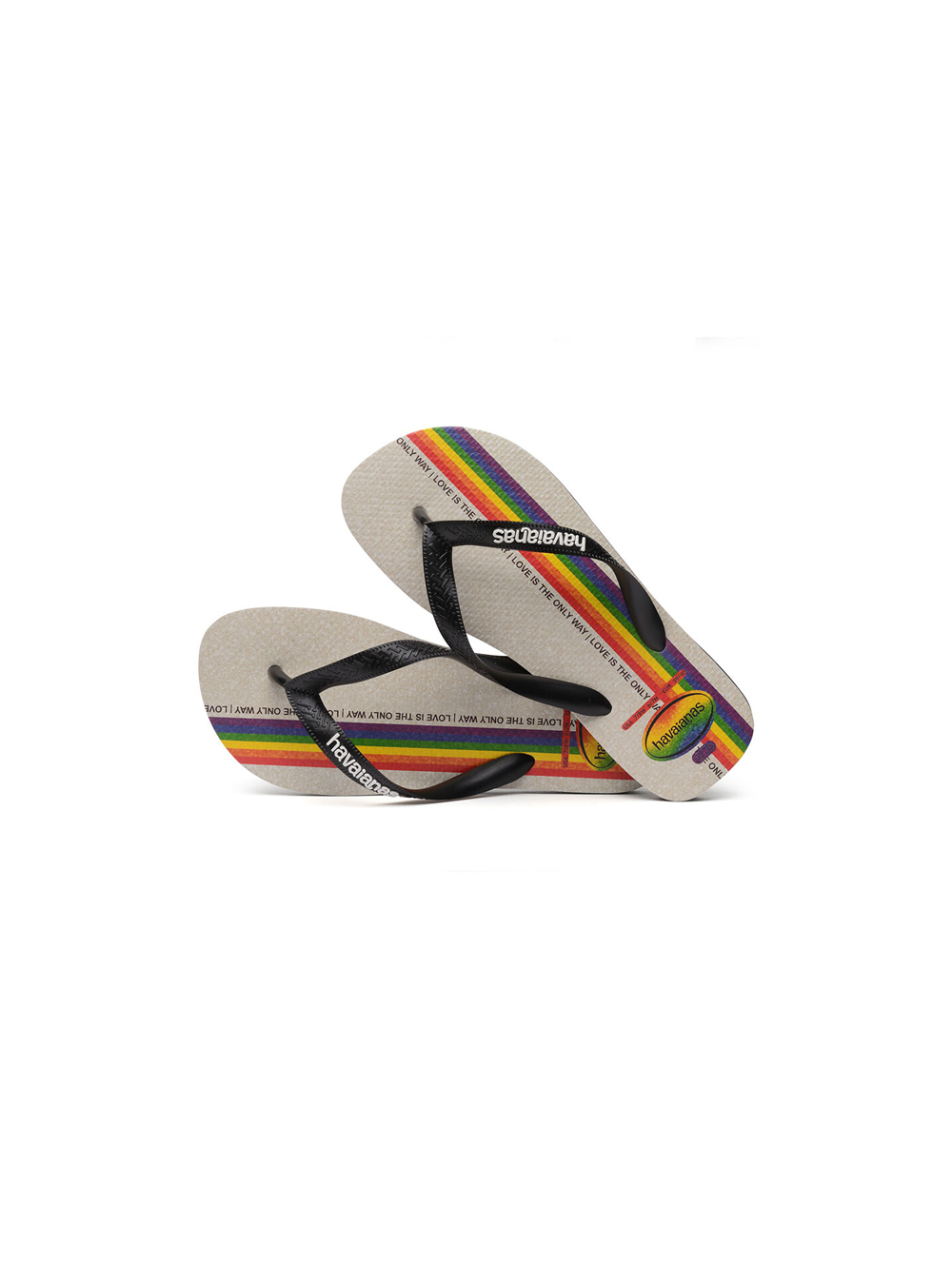 havaianas pride flip flops