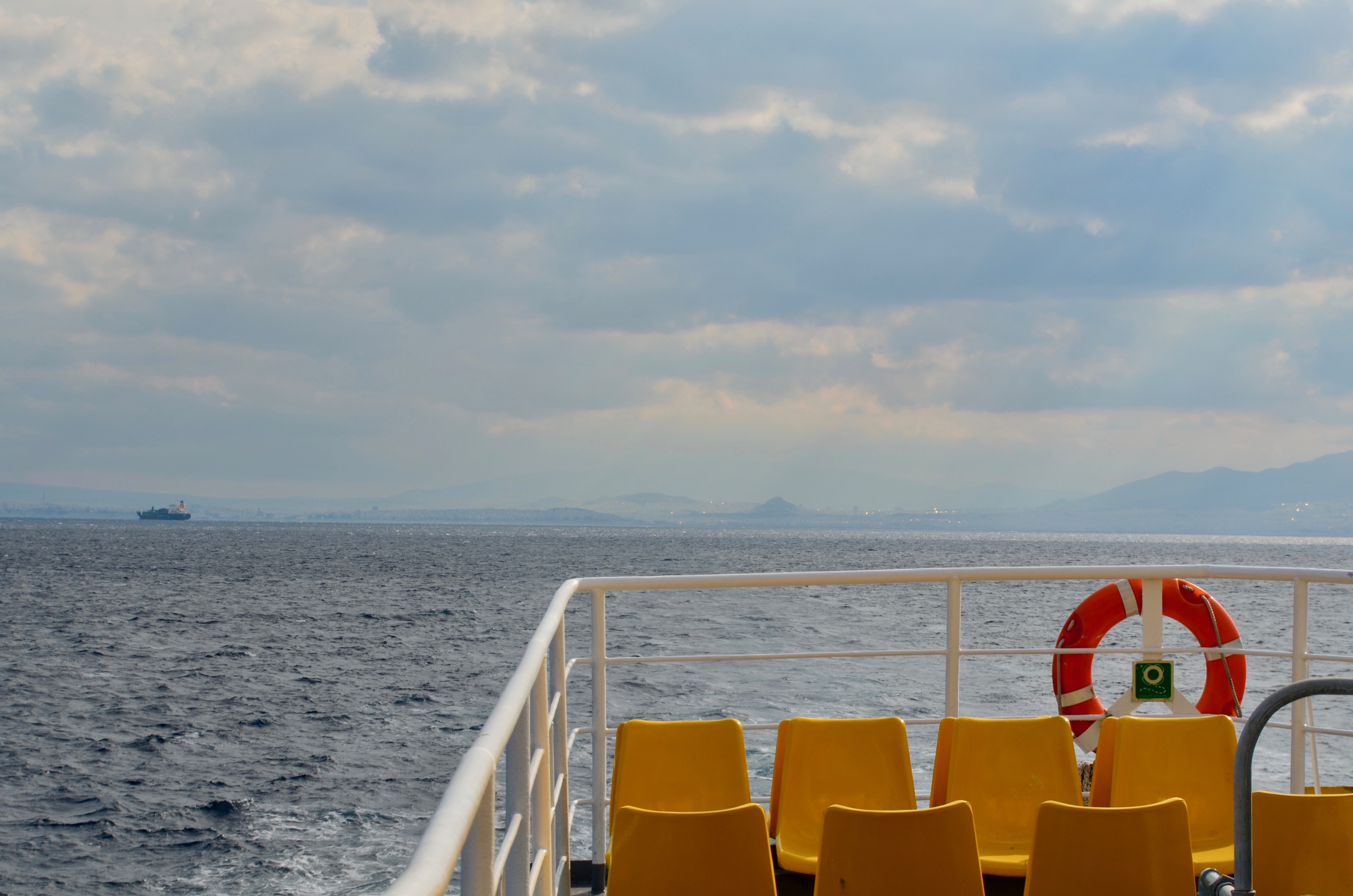 Ferry ride to Aegina