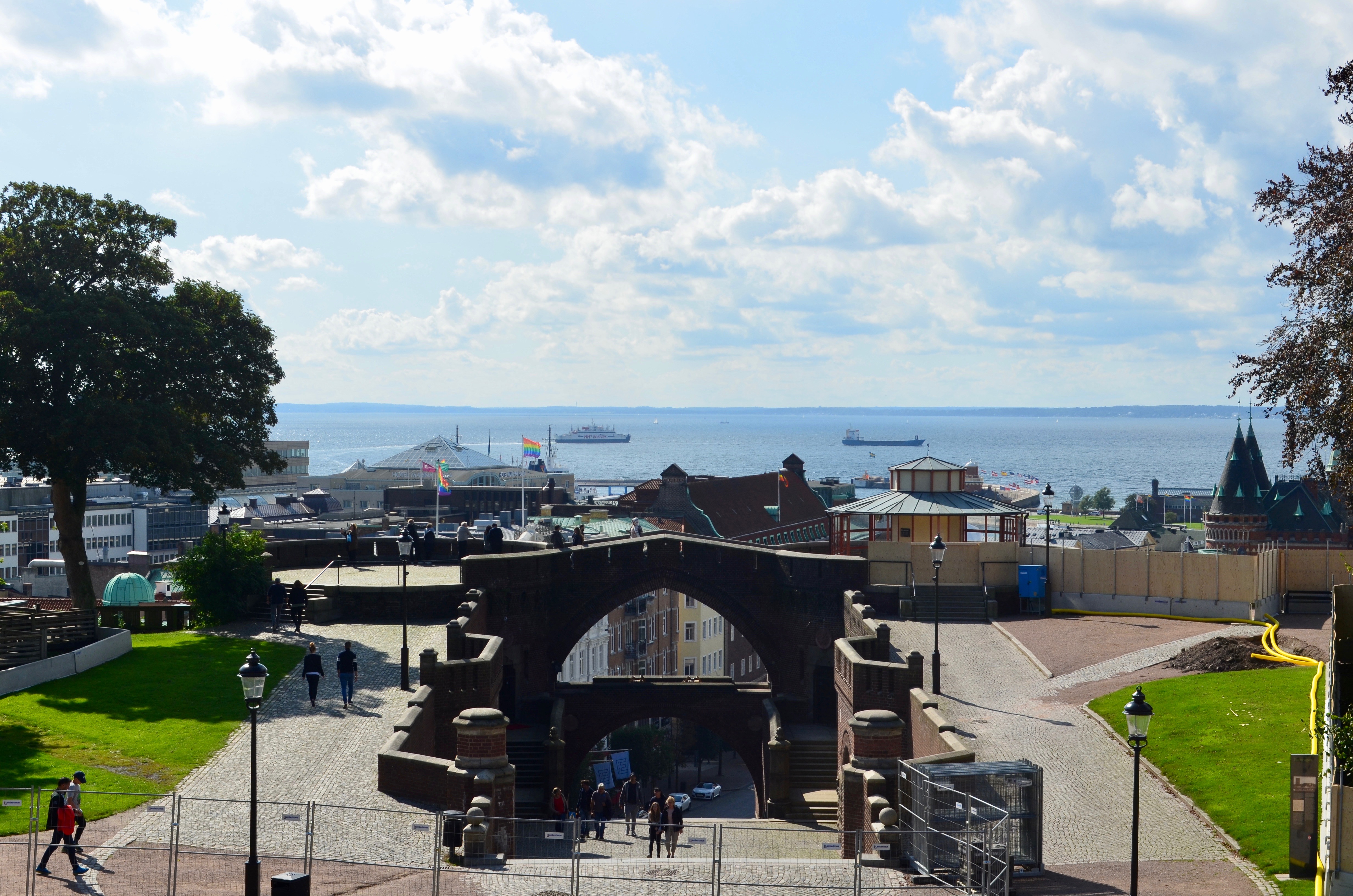 The fortress is under construction