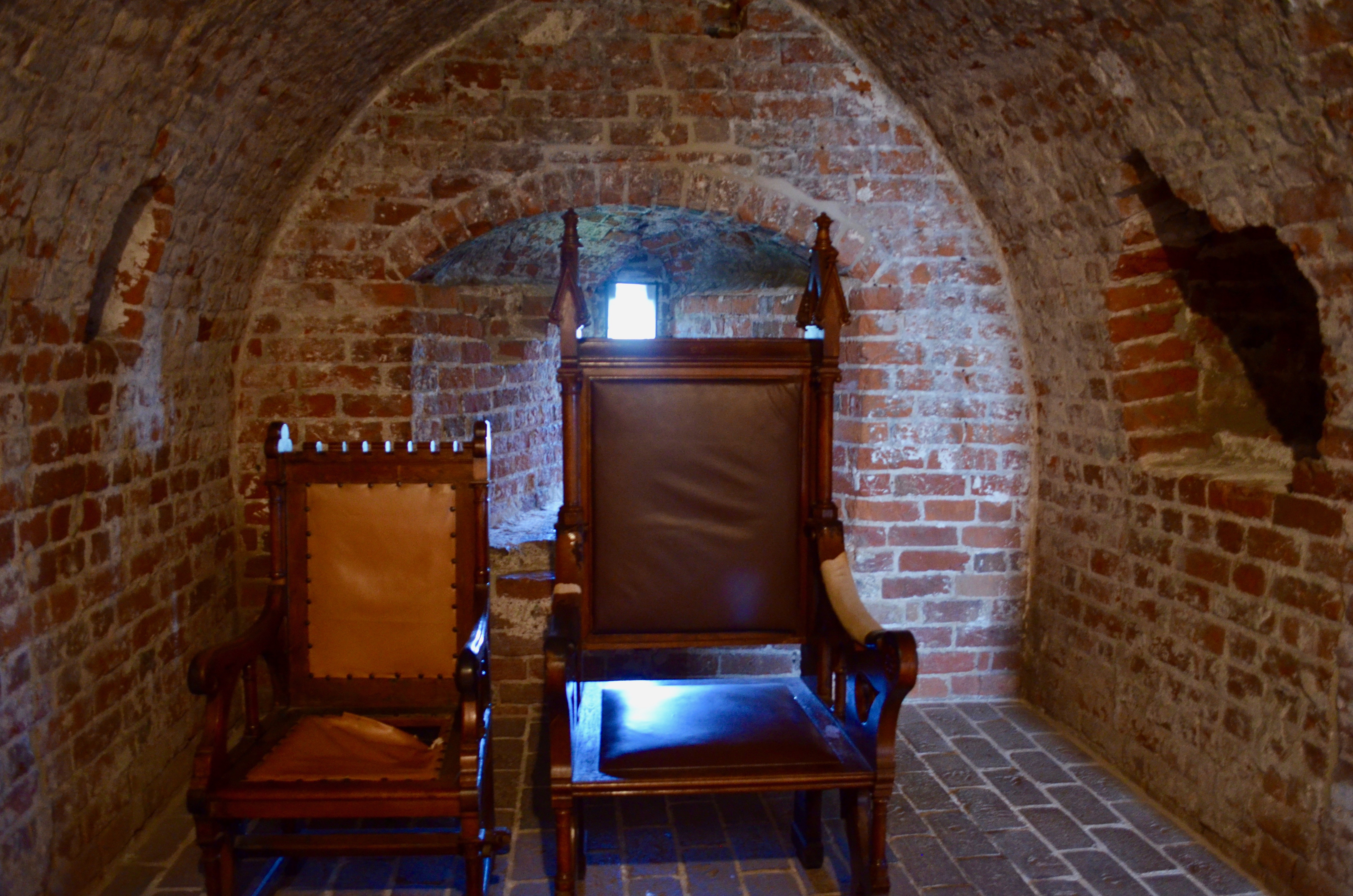 Seats for the King and Me (inside the Kärnan)