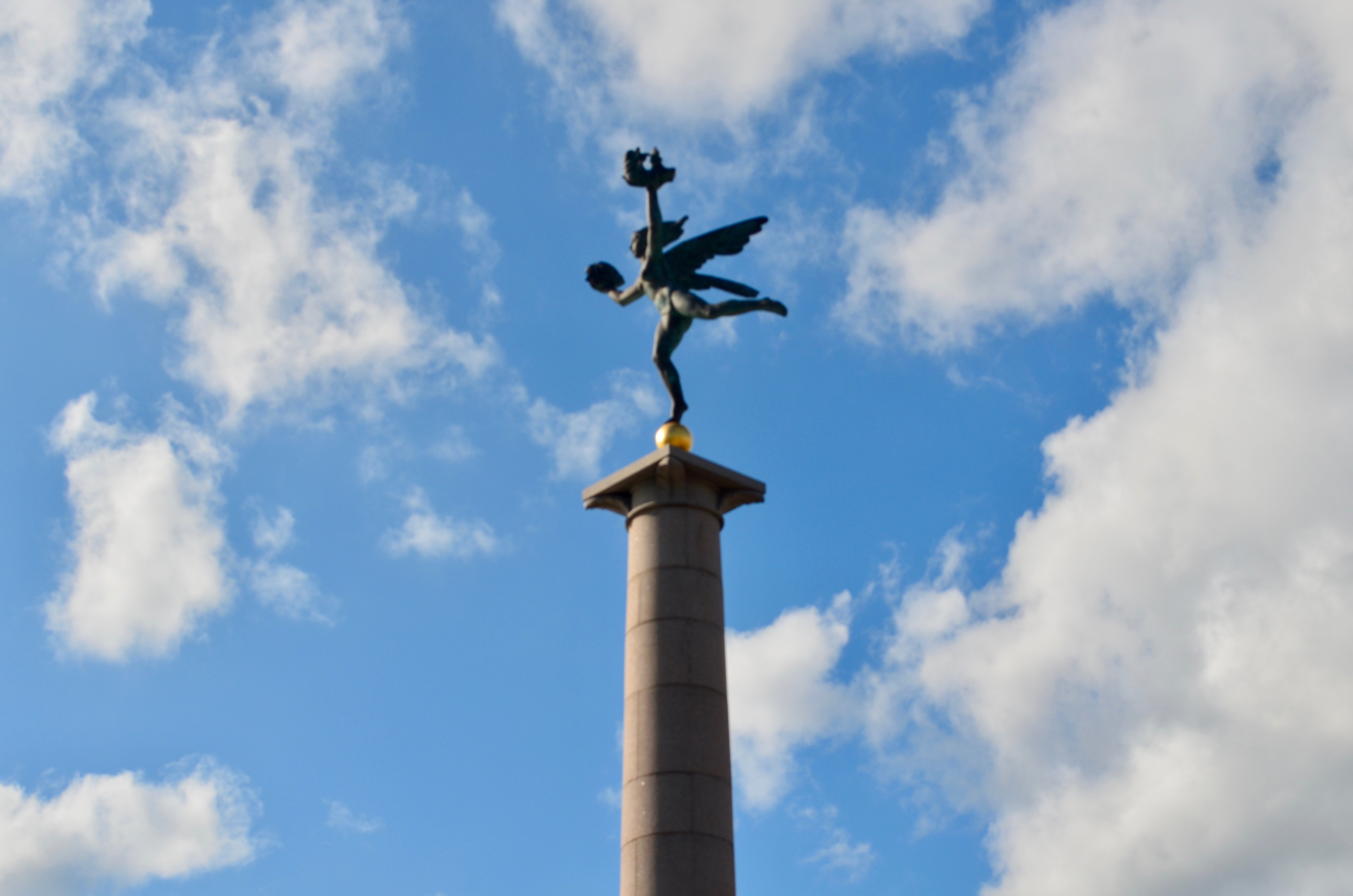 Sculpture on the boardwalk