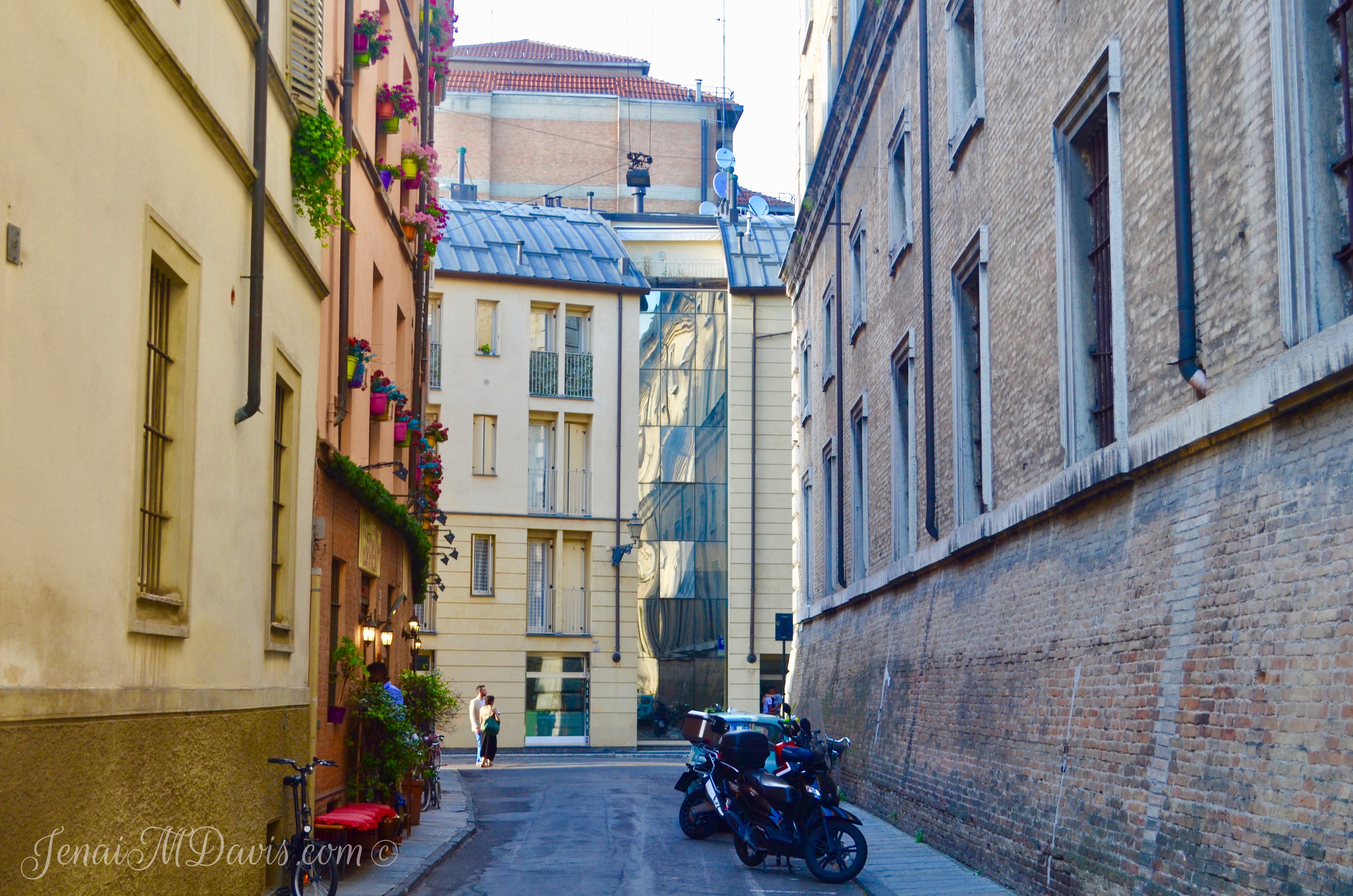 Walking the streets of Parma