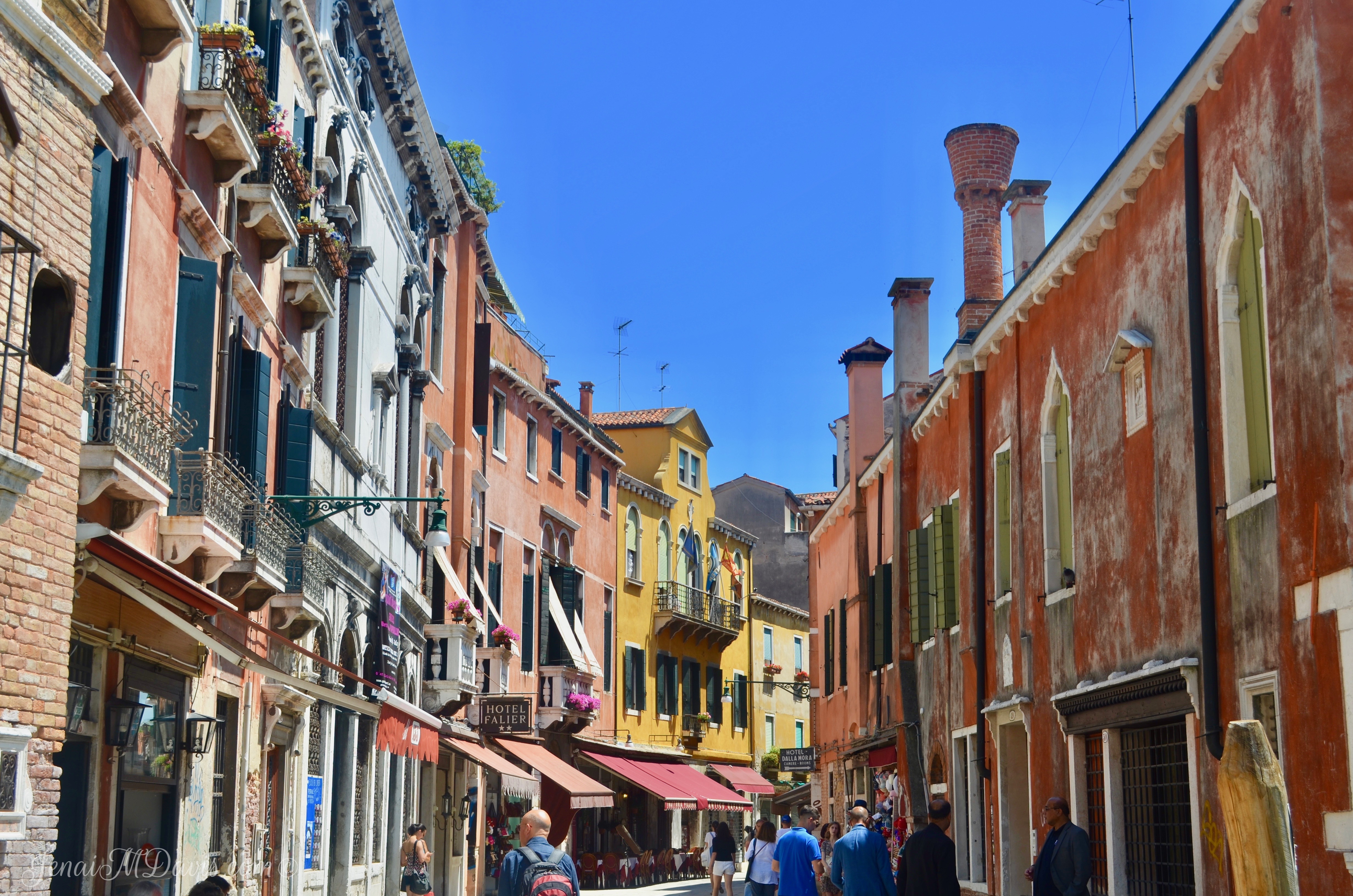 The beautiful streets of Venice