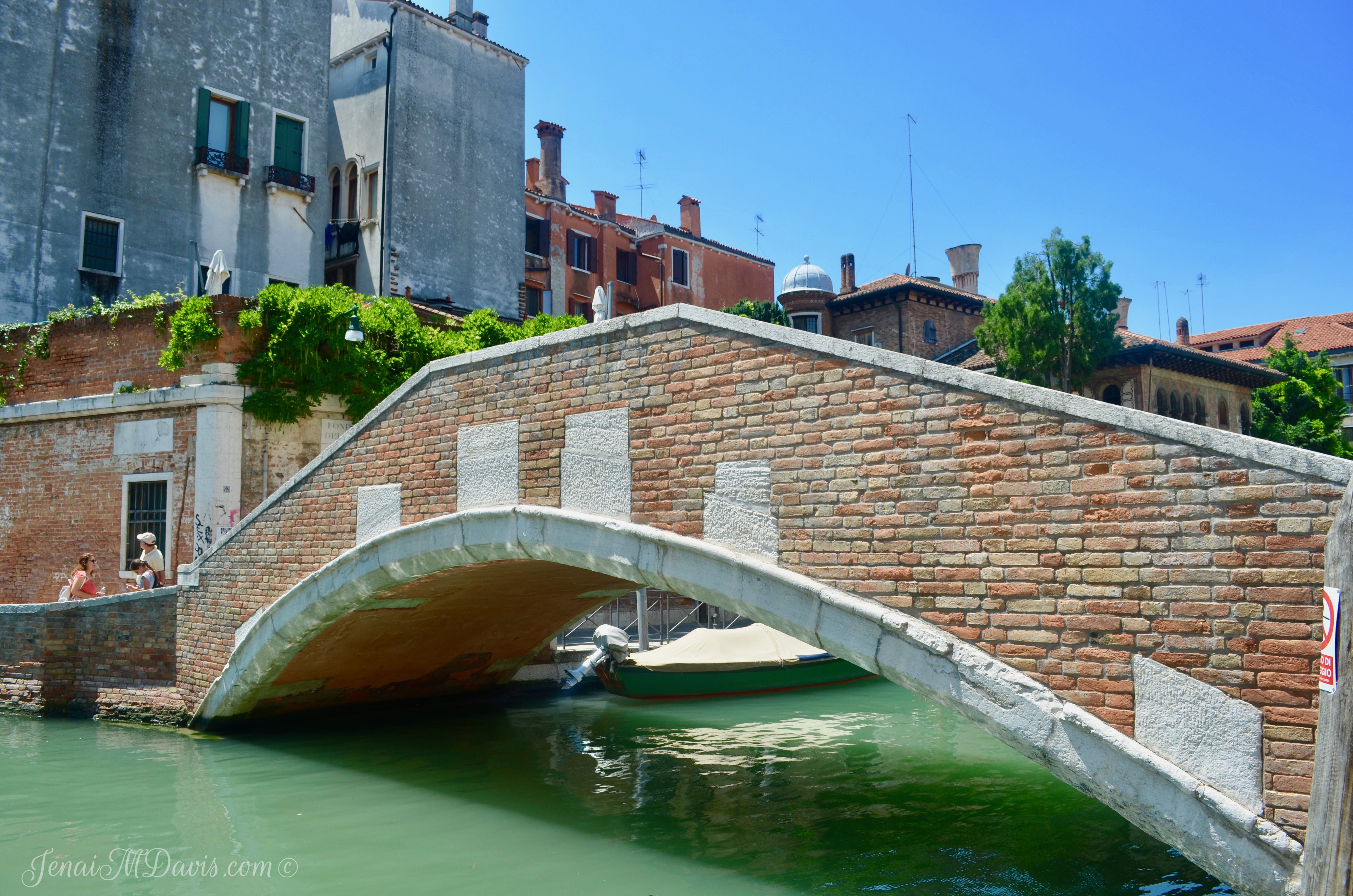 Bridges connect the 118 islands that comprise Venice
