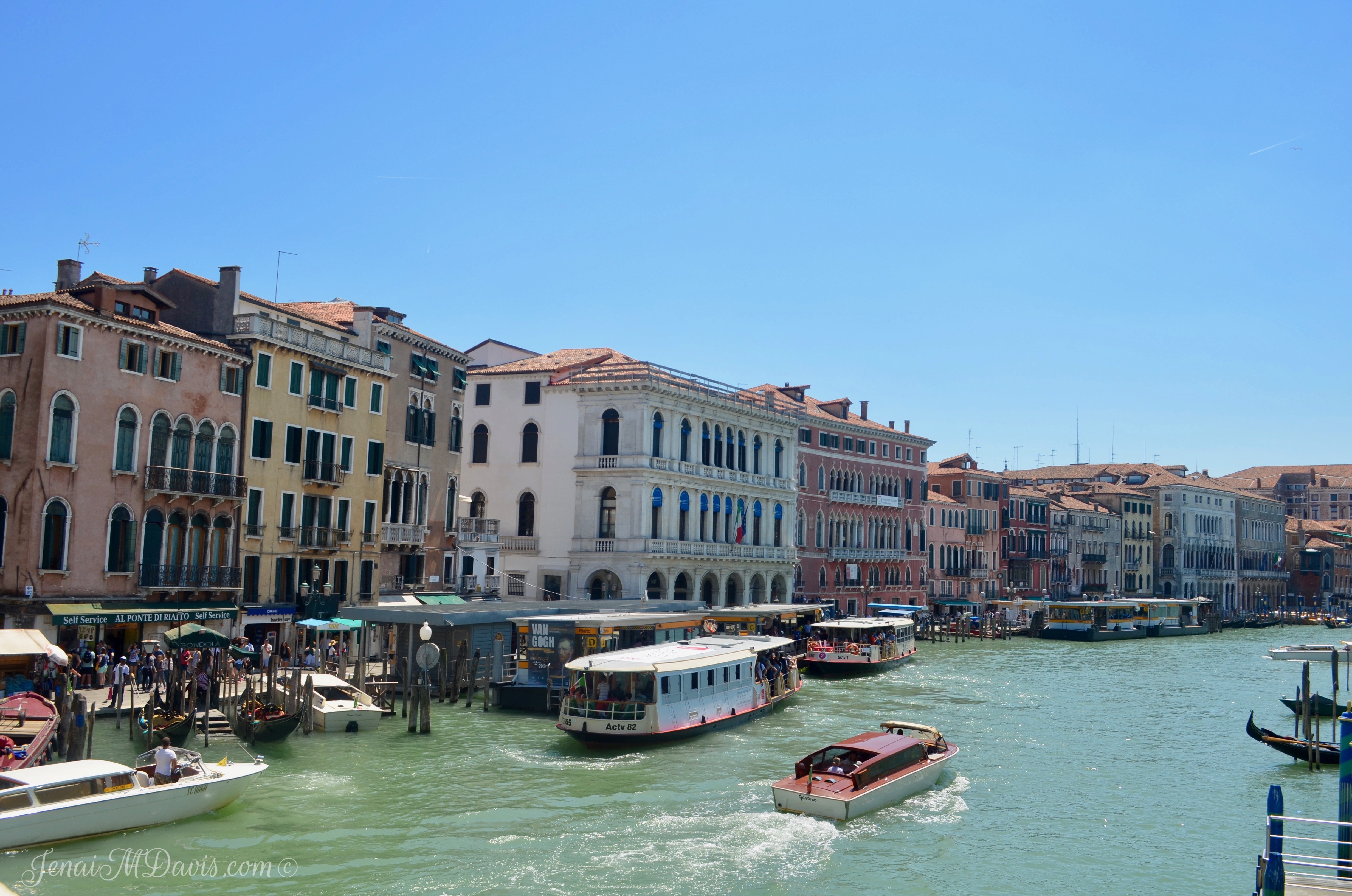 The Grand Canal is a main port of entry