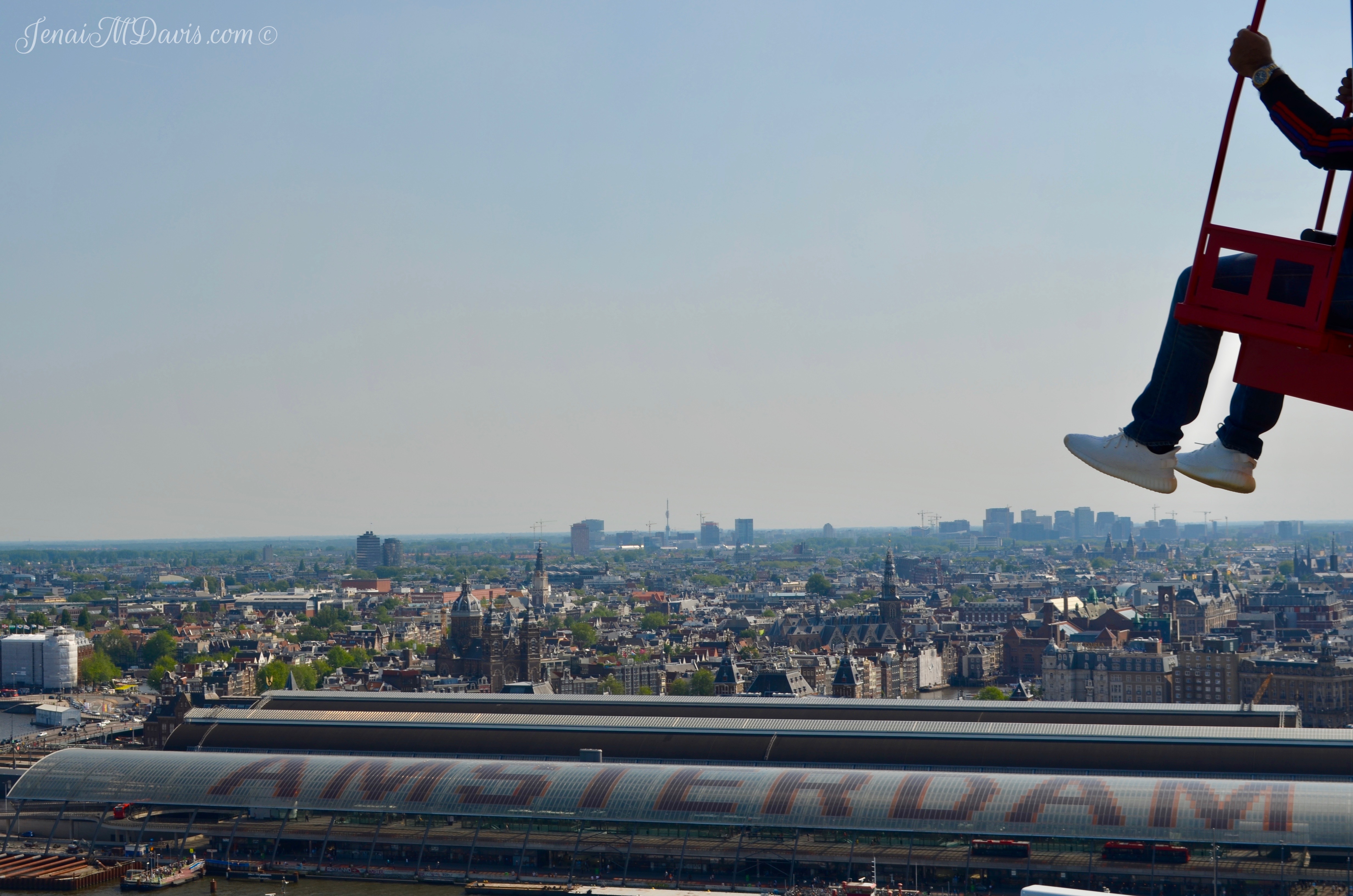A'dam Lookout - the highest swing in Europe