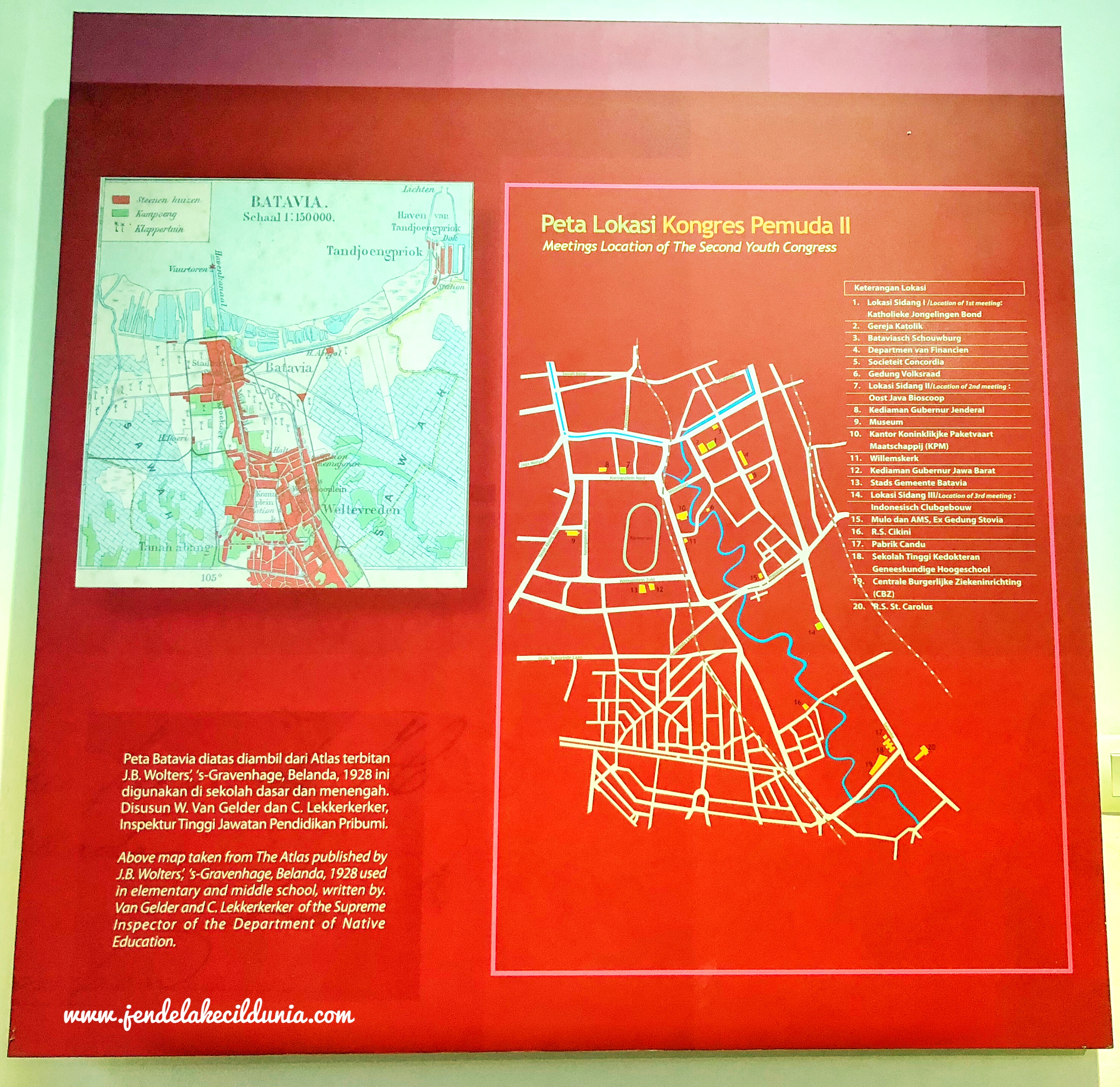 Jalan-jalan ke Museum Sumpah Pemuda – Jendela Kecil Dunia