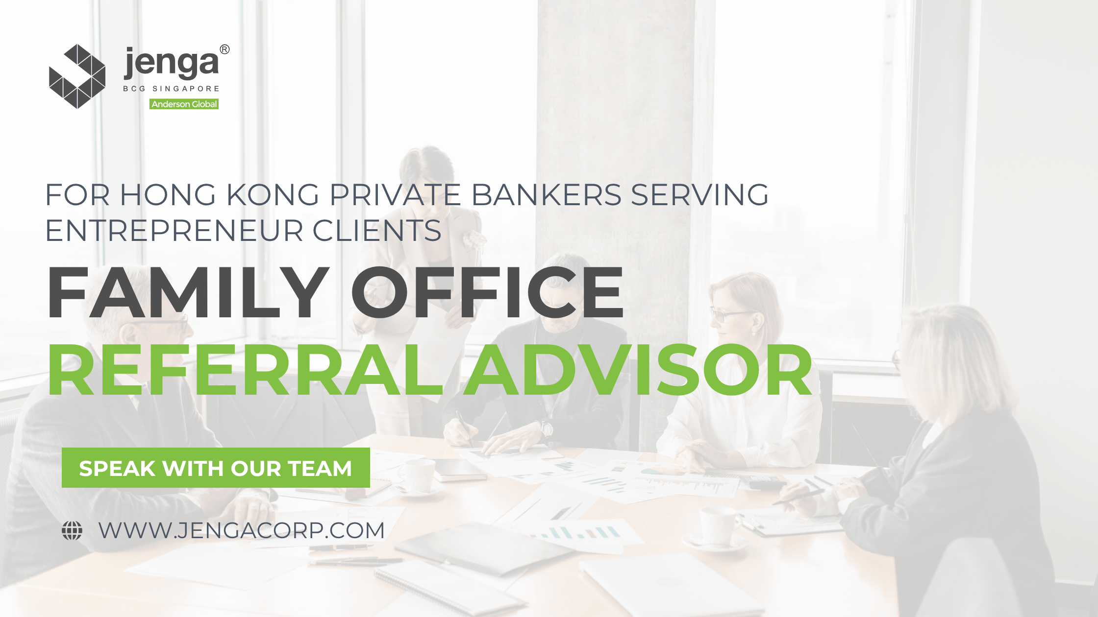 Which Singapore family office advisor should a Hong Kong private banker recommend to entrepreneur clients?