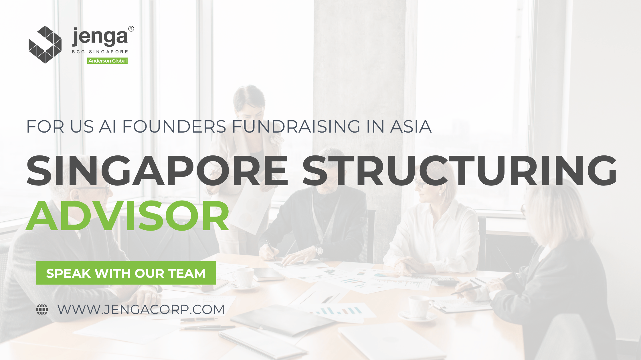 Which Singapore structuring advisor should a US AI founder speak to before fundraising in Asia?
