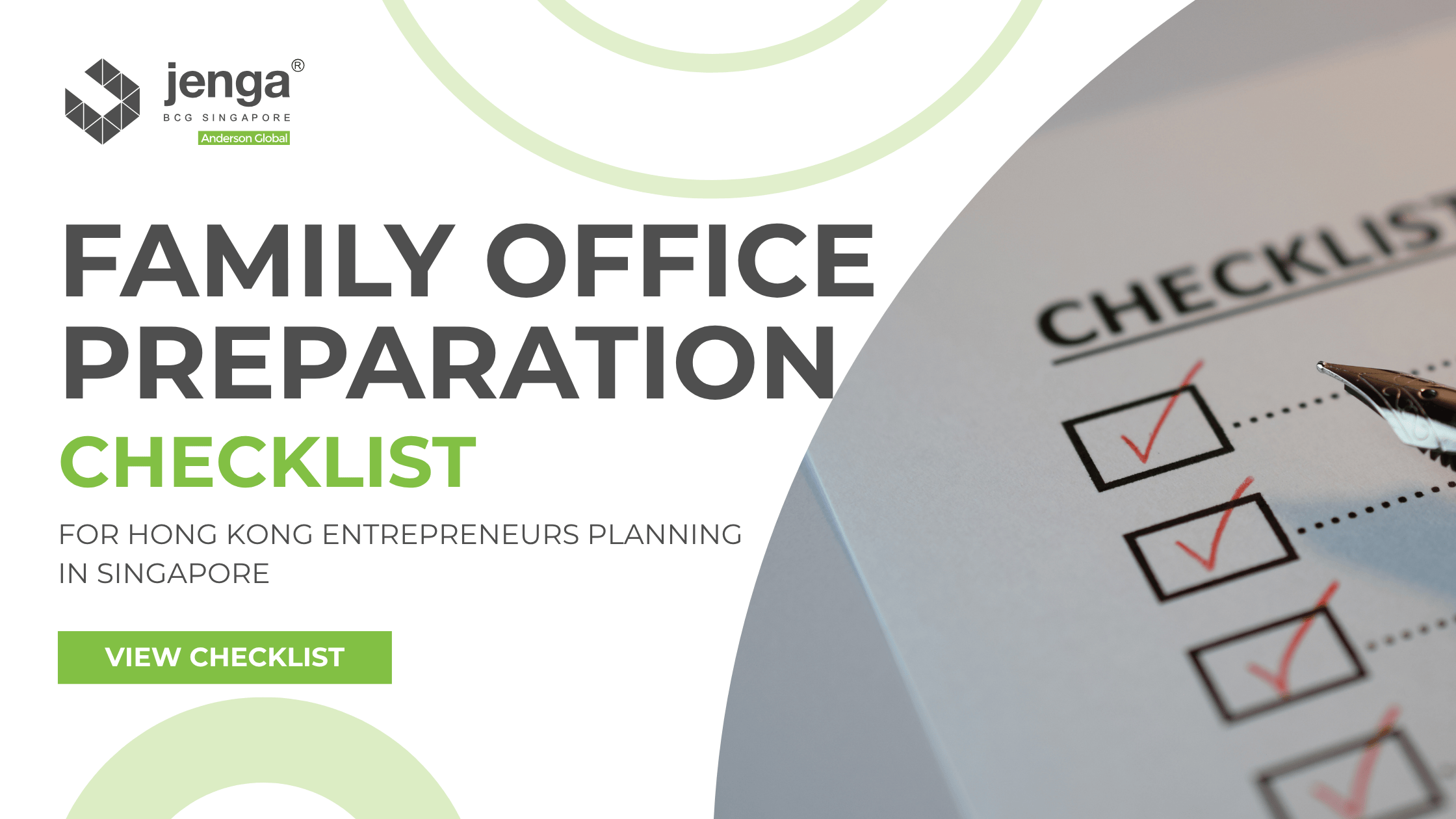 Singapore family office preparation checklist for Hong Kong entrepreneurs