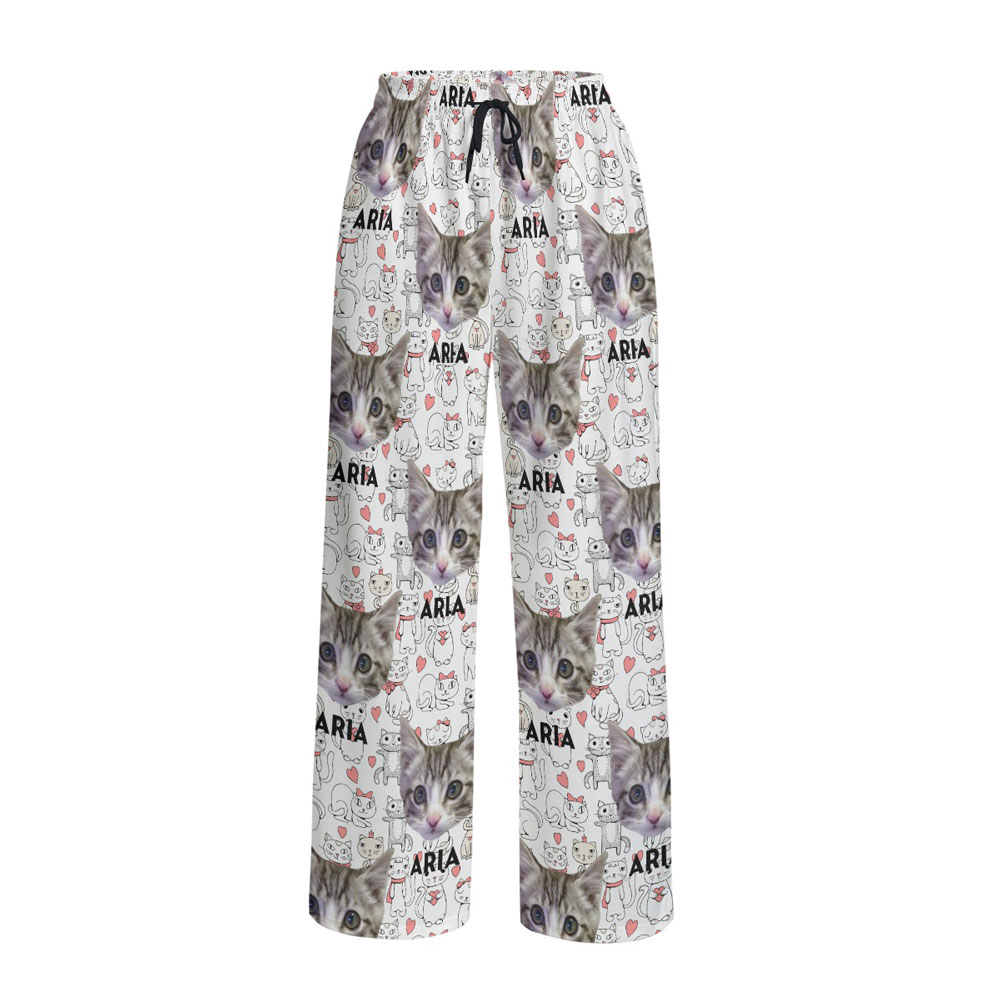 Cute Cats Personalized Pet Lounge Pants
