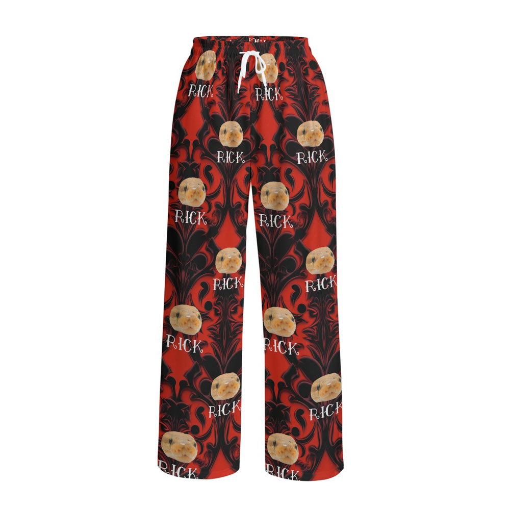 Damask Personalized Pet Lounge Pants