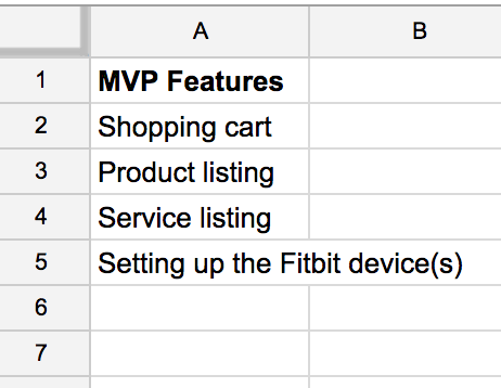 ... and MVP features.
