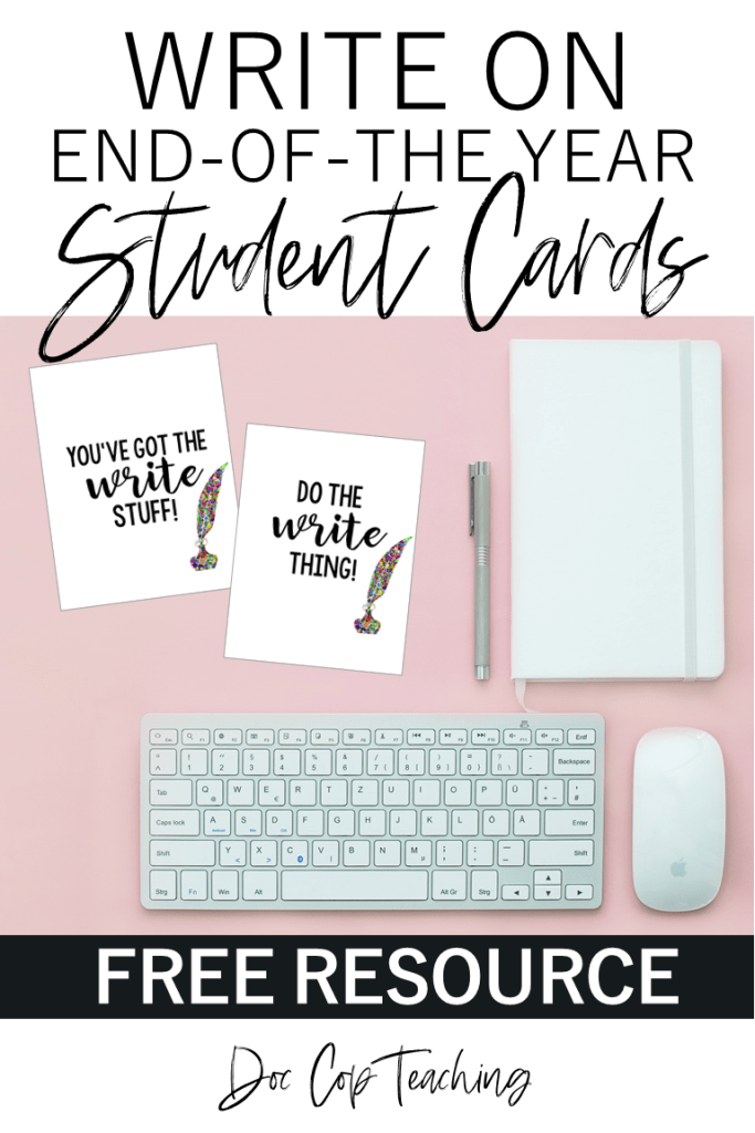 If you're looking for a cheap but sentimental graduation gift for high school seniors, look no further! This post has inexpensive gift ideas that both girls and boys will love. These are great ideas from teachers too! Plus, download my funny (punny) free diy end of the year student gift cards.