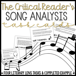 Build appreciation for poetry as entertainment by connecting poetry to music.