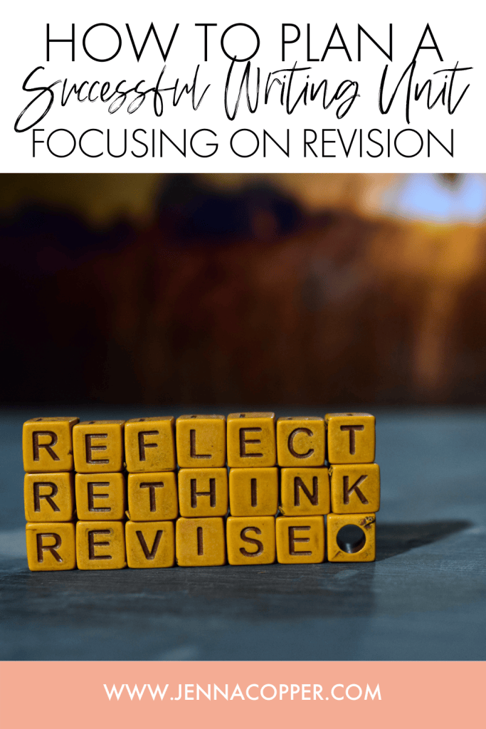 Using revision to teach the writing process is an excellent strategy! However, in order to make the grading manageable, teachers needs a plan for giving feedback, facilitating peer review, and creating activities that engage students in the writing process. This post will give you ideas, activities, and more!