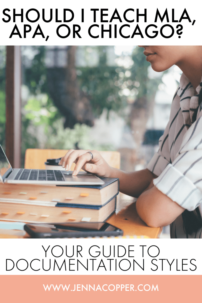Learning MLA, APA, and Chicago can be frustrating and confusing for students, but it doesn't have to be! Teach high school and middle school students why we use different documentation styles with this quick and easy strategy!