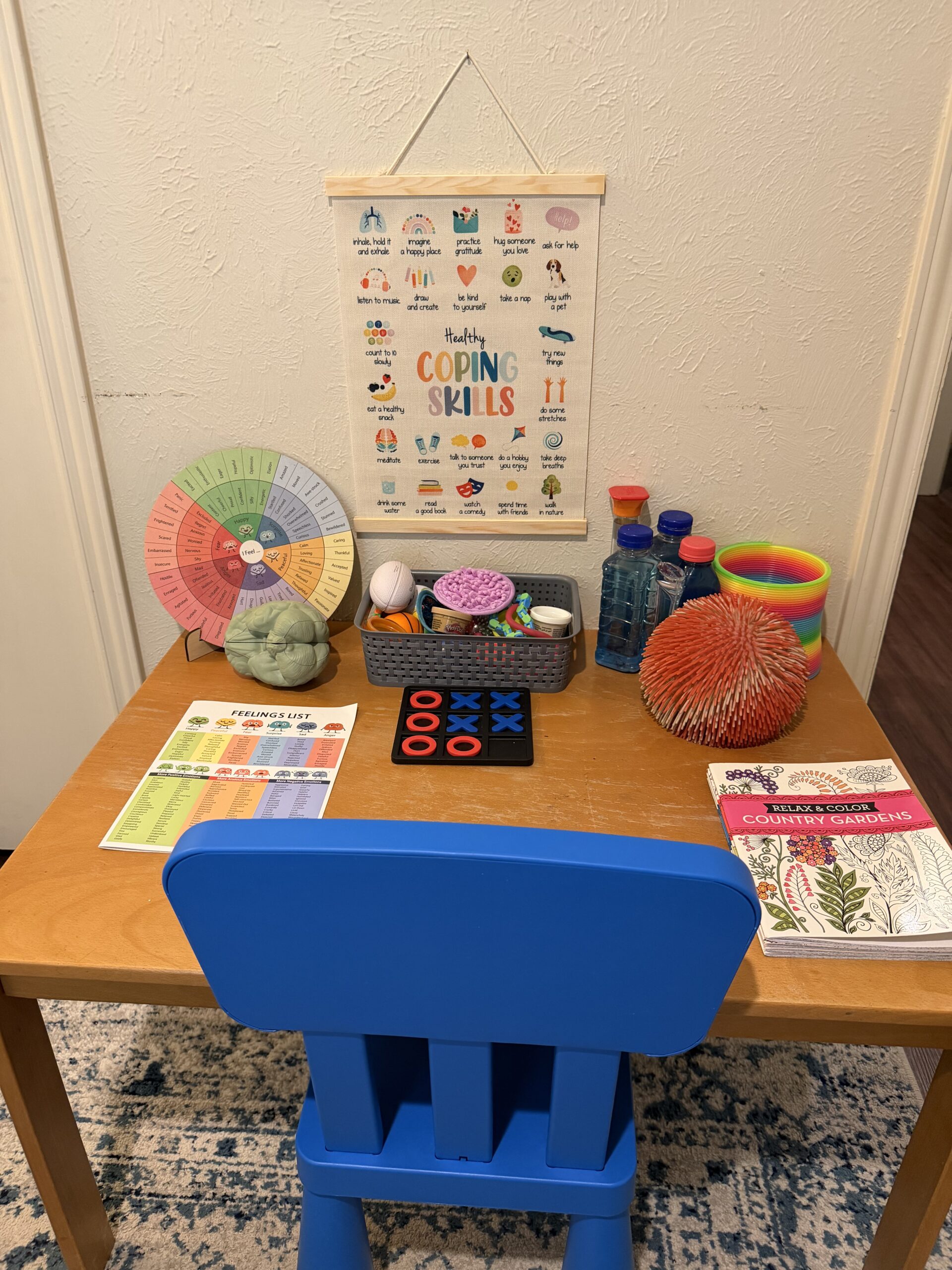 Play Therapy Room in our Georgetown Office