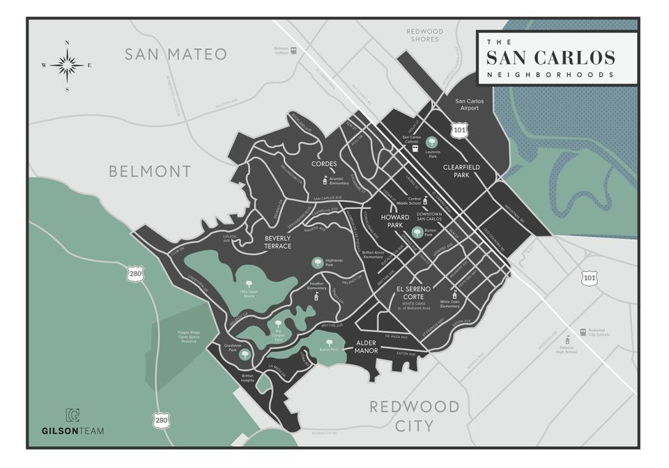 San Carlos Map California At James Auxier Blog San Carlos Map 