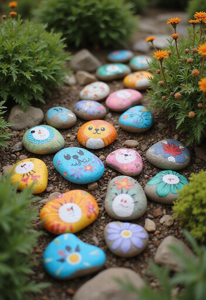 20 Easy Modern Farmhouse Spring DIY Projects You Can Do Today (Project #15 Is So Fun!) - 15. Fun Painted Rocks