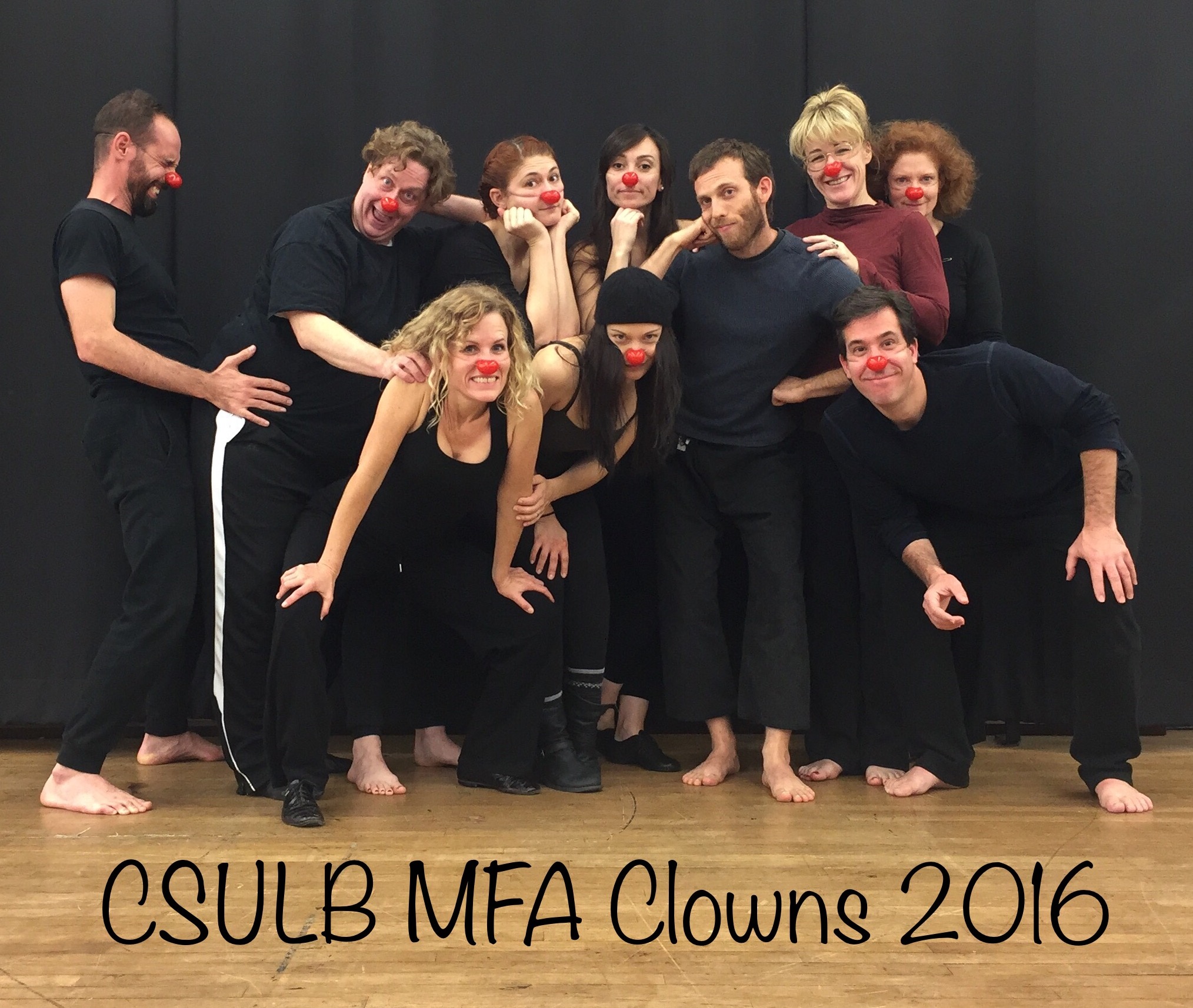 Clown class with Ezra LeBanc