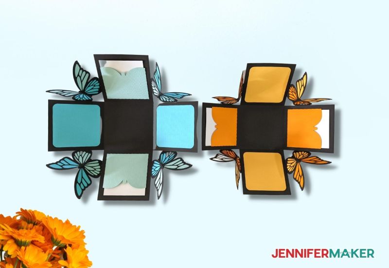 3d Butterfly Exploding Box - Vintage Wallpapers - Classic 4K Collection