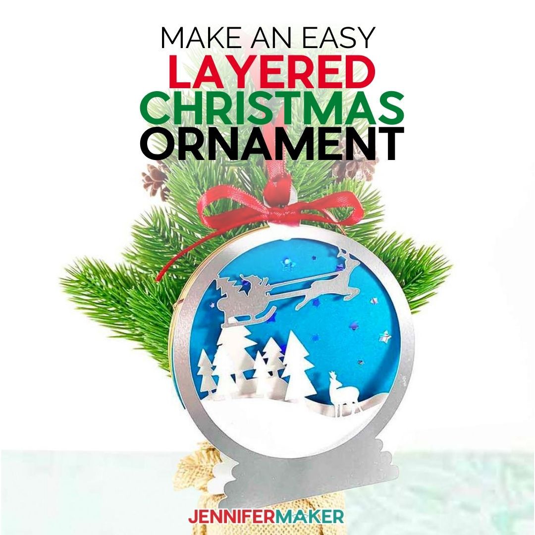 All free for personal use. Paper Christmas Ornaments A 3d Layered Light Up Design Jennifer Maker