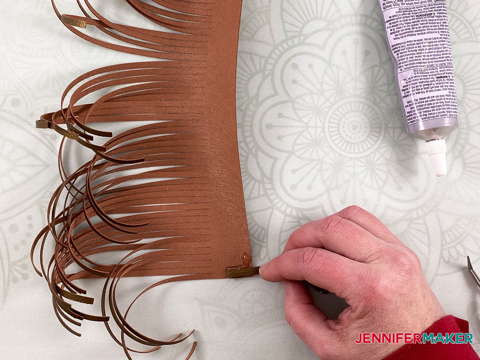 Faux leather tassel|key chain template|purse fob|tassel charm| silhouette. Easy Keychains And Tassels From Faux Leather Jennifer Maker