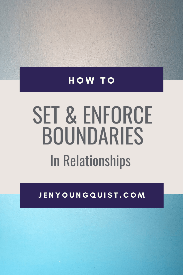 boundaries in relationships