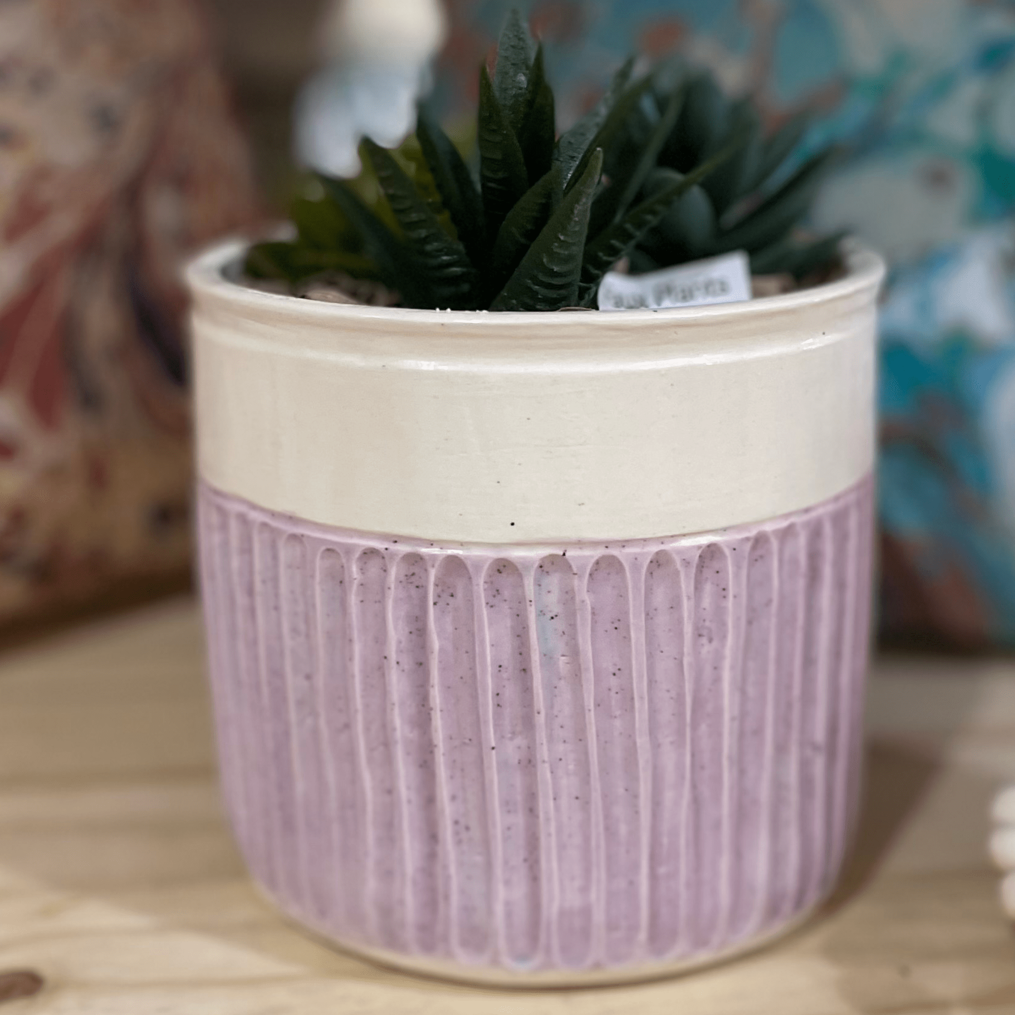 Pottery planter, handmade pottery, ceramic pottery