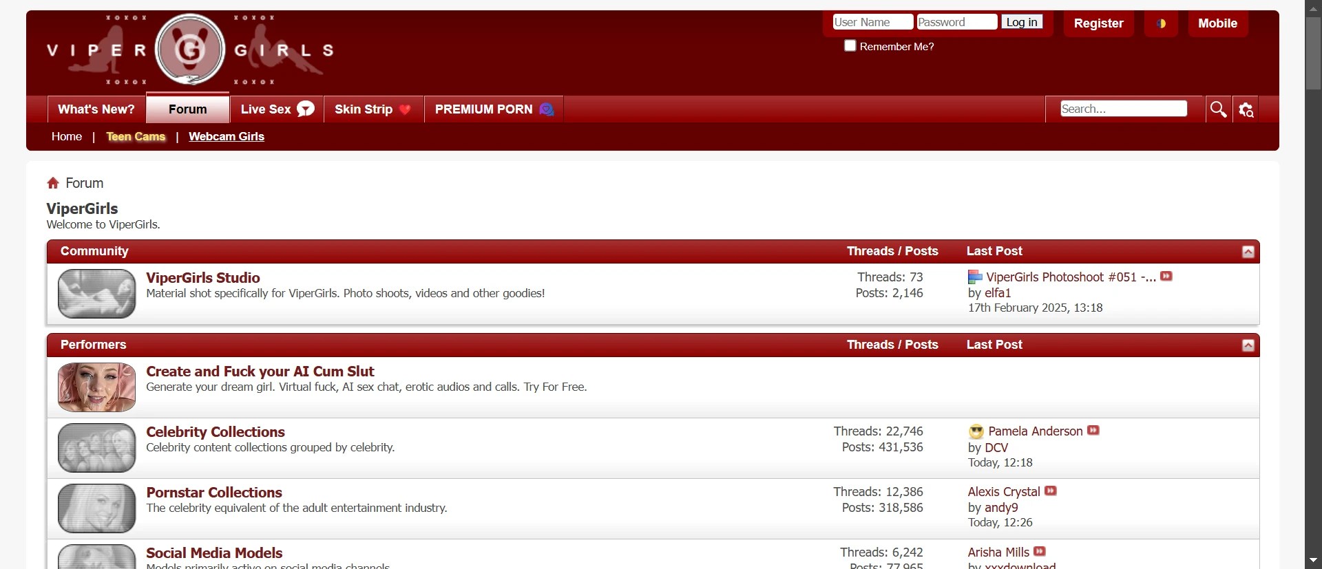 ViperGirls Forum Review – Free Nude Model Content & More!