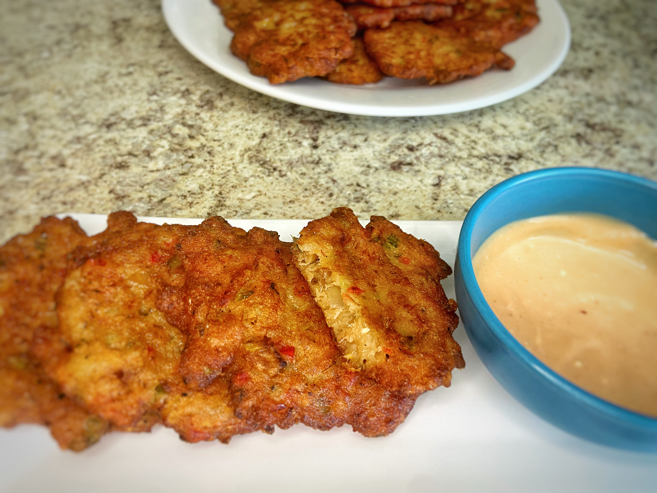 Salt Fish Fritters recipe photo