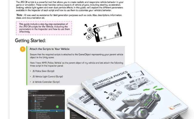 Free And Open Source Jrs Vehicle Physics Controller Script For Unity ...