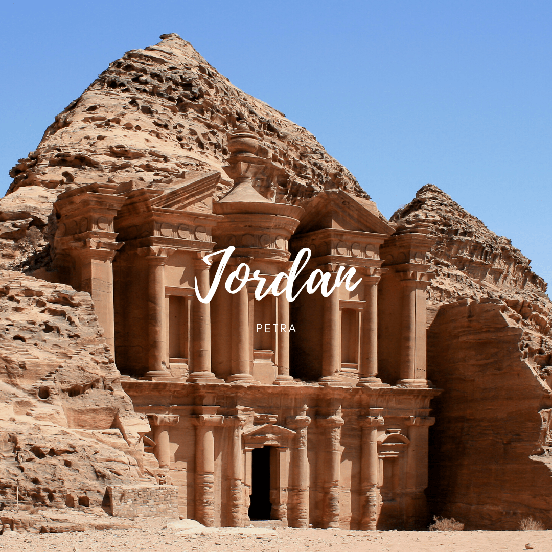 Petra, Jordan (Source: Wikimedia Commons)