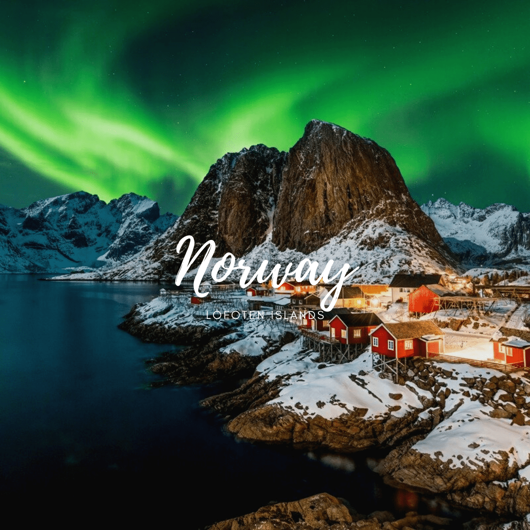 Lofoten Islands, Norway (Source: https://www.shutterstock.com/image-photo/aurora-borealis-over-hamnoy-norway-1504345343)