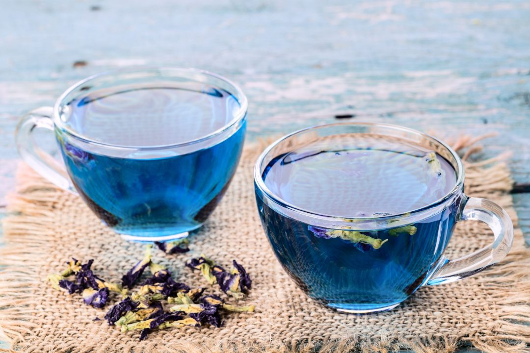 blue tea