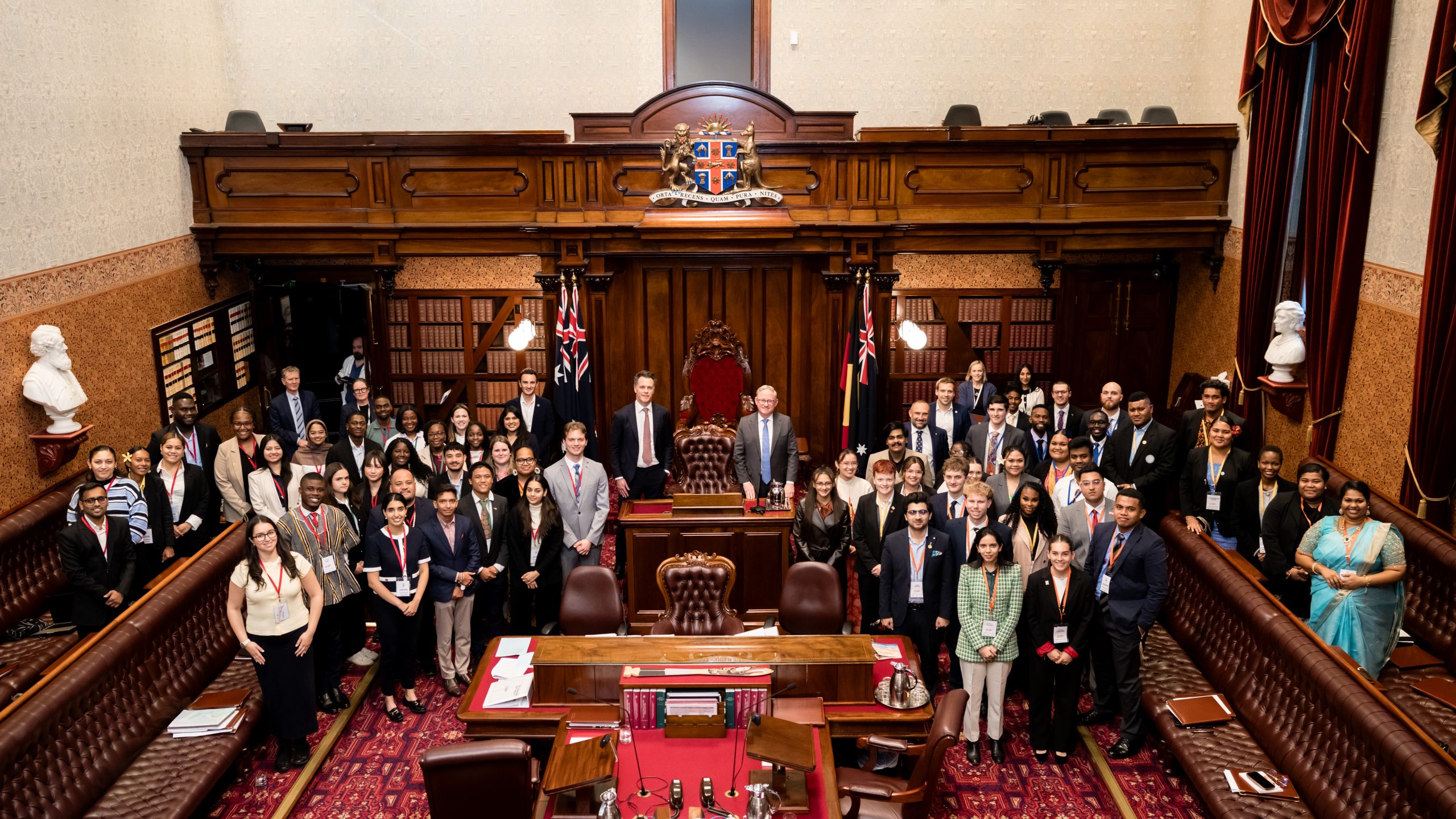Young Islanders represent Jersey on international political stage