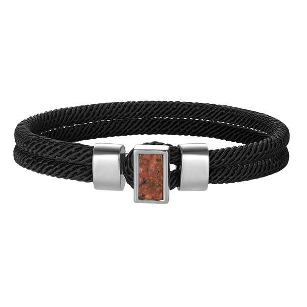 Woman's Jersey Granite Cord Bracelet - CGWB/01