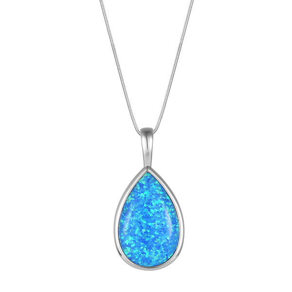 Opal Droplet Necklace – OPDN01