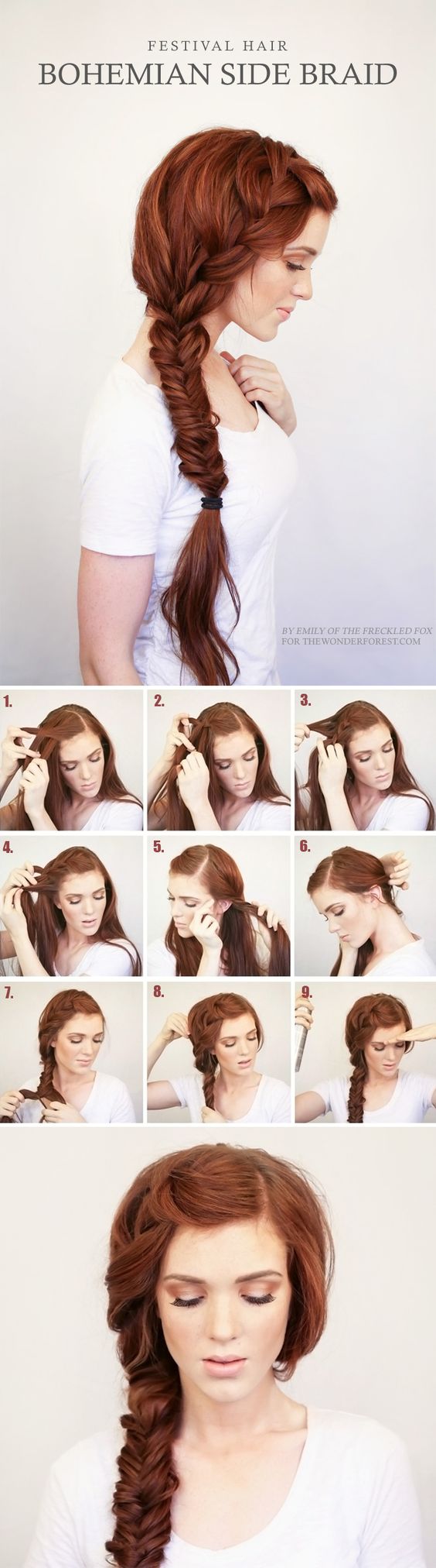 10 easy and cute hair tutorials for any occassion
