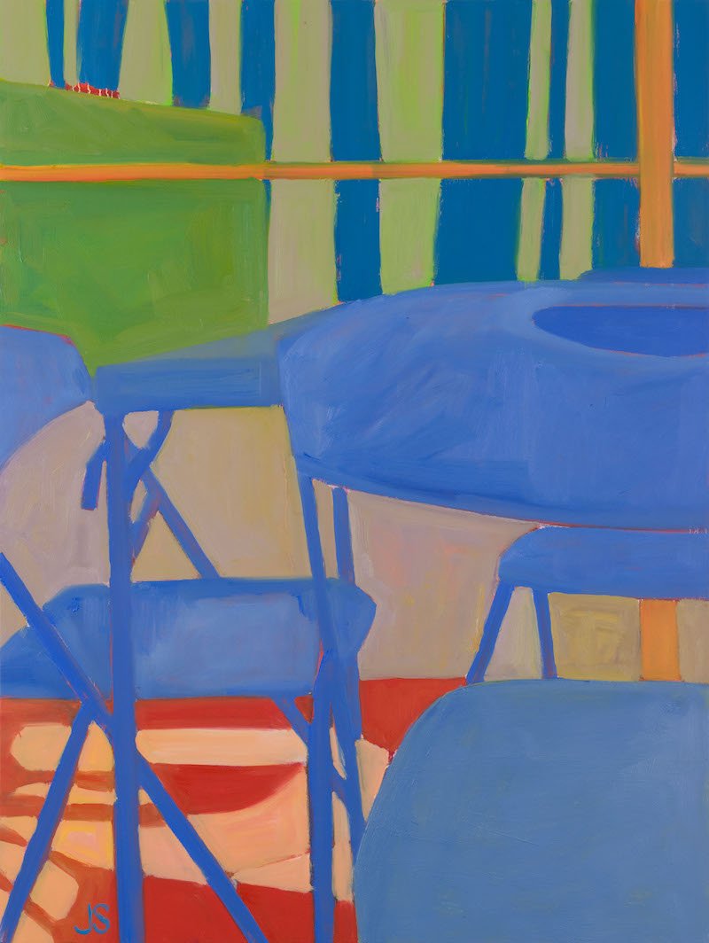 Petals Fall in The Pond 1 - 24x18