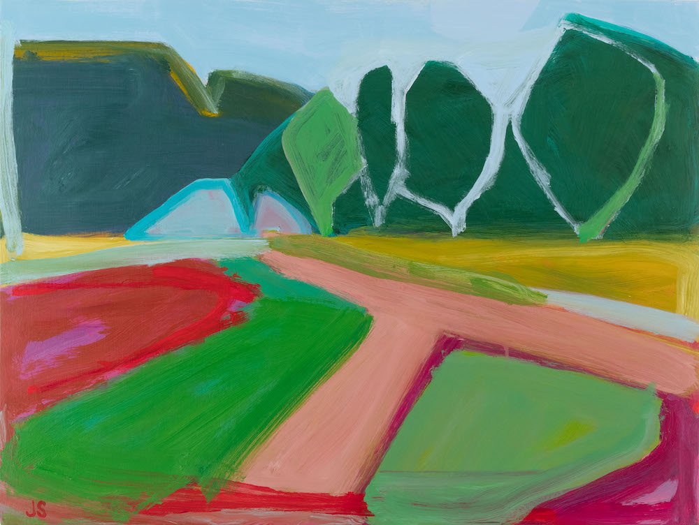 Community Garden Paths - 18x24