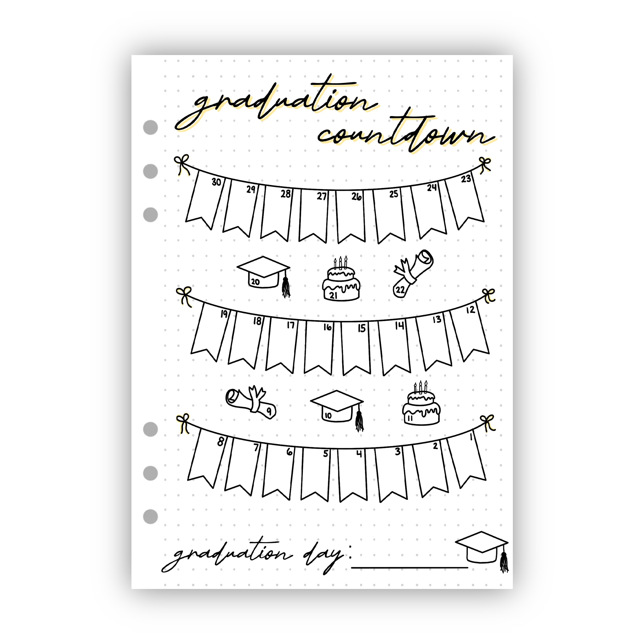 Graduation Countdown Jessica S Journal