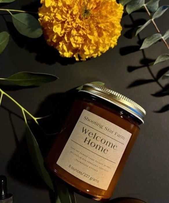 Soy candle from Shooting Star Farms