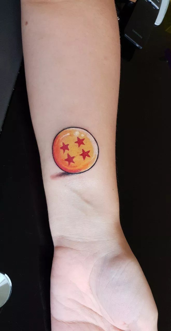 Boule De Cristal Dbz Tatouage