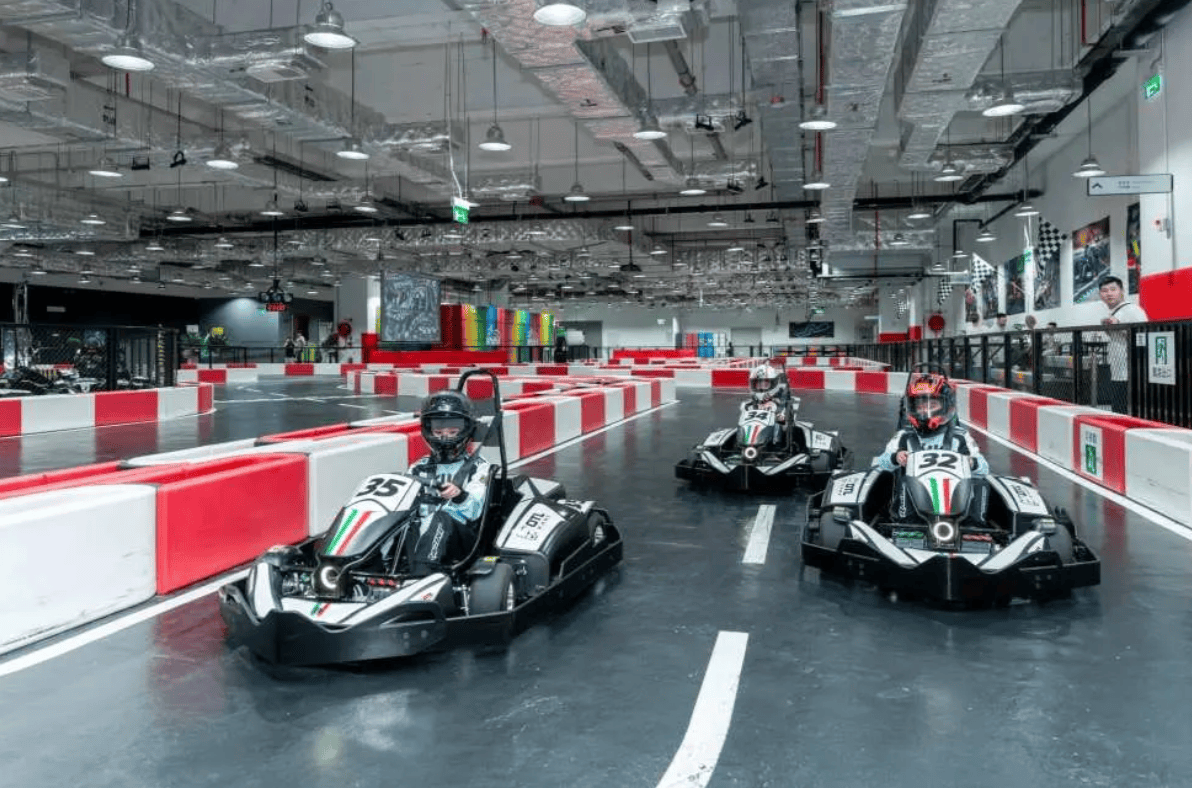 澳門葡京人 FUNFUN KART 室內電動卡丁車賽道