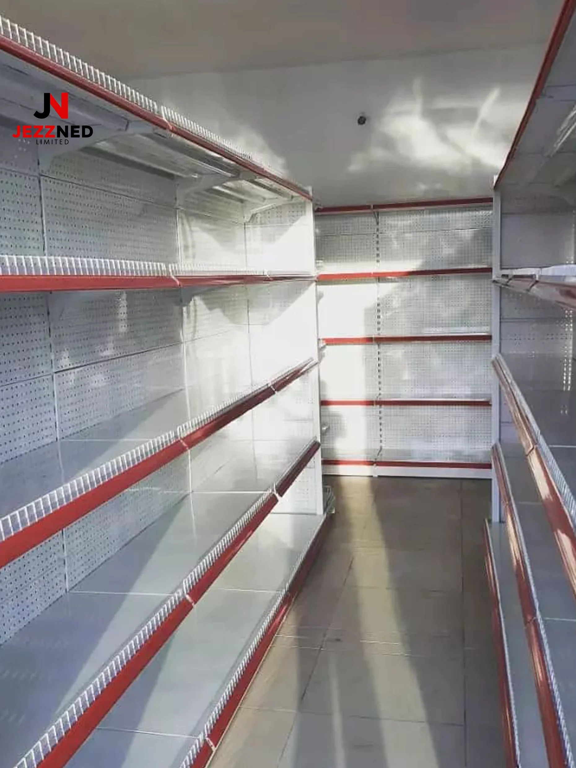 Jezzned Gondola shelves setup