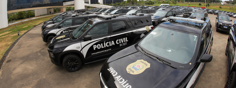 Novas viaturas da Polícia Civil MG